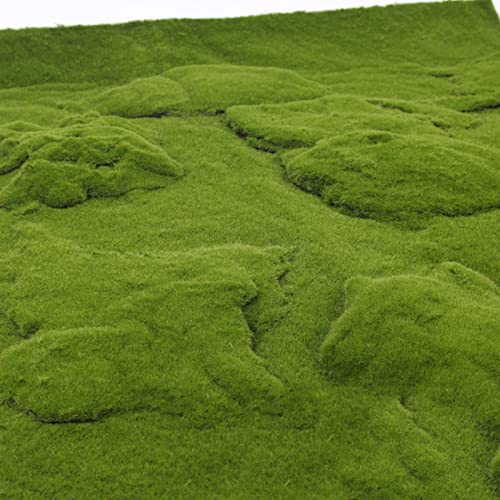 CghhDY Simulation Artificial Moss Grass Turf Mat Fake Grass Rug, Artificial Moss Mat Wall Green Plants, for Home Garden Patio DIY Decoration von CghhDY