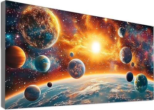 Diamond Painting Universum Groß XXL 80x150cm, 5D DIY Diamant Painting Bilder Planet Set für Basteln Mädchen 8 Jahre, Mosaik Bastelset Erwachsene Kinder, Dimonds Stickerei Zuhause Deko Geschenke C2-267 Diamond Painting Universum Groß XXL 80x150cm, 5D DIY Diamant Painting Bilder Planet Set für Basteln Mädchen 8 Jahre, Mosaik Bastelset Erwachsene Kinder, Dimonds Stickerei Zuhause Deko Geschenke C2-267 von Cgkgzehn
