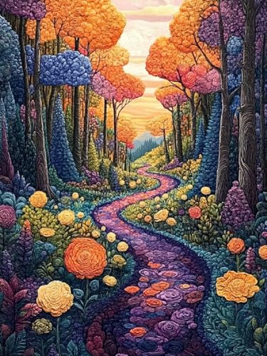 Landschaft Diamond Painting Erwachsene, 5D Diamond Painting Kinder ab 6 Jahre Wald Quadratische Steine, DIY Diamant Bilder Mosaik Bastelset Erwachsene, Daiments Stickerei Festival Deko 50x70cm C3-503 Landschaft Diamond Painting Erwachsene, 5D Diamond Painting Kinder ab 6 Jahre Wald Quadratische Steine, DIY Diamant Bilder Mosaik Bastelset Erwachsene, Daiments Stickerei Festival Deko 50x70cm C3-503 von Cgkgzehn