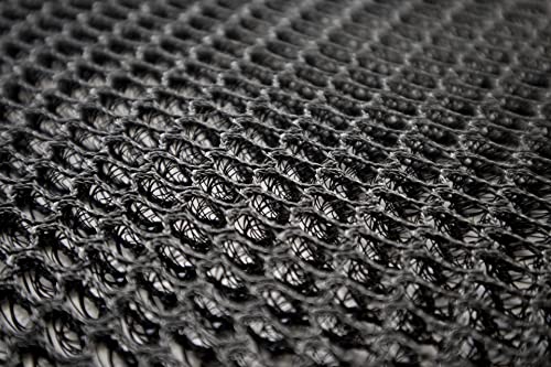 Ch.Cabanski Abstandsgewirke - Air Mesh - 10mm Black 410g/m² - Verschiedene Längen - GLS Versand 60x200cm von Ch.Cabanski