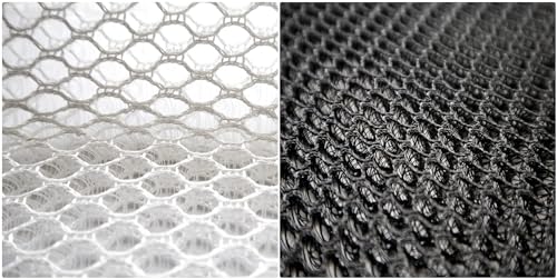Ch.Cabanski - Abstandsgewirke Weiß - Air Mesh - 10mm - 410g/m² - Verschiedene Längen - DHL Versand 120x200cm Weiß von Ch.Cabanski