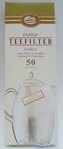 ChaCult 50Stk. Papier Teefilter Gr.L ChaCult 50Stk. Papier Teefilter Gr.L von Cha Cult