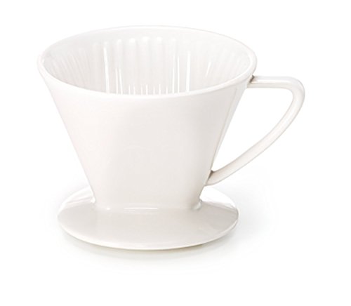 Kaffeefilter "Else" Keramik, weiß- Größe XL Ø 12,2 cm, H. 10 cm Kaffeefilter "Else" Keramik, weiß- Größe XL Ø 12,2 cm, H. 10 cm von Cha Cult