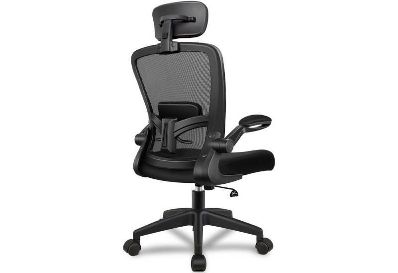 ChaCool Bürostuhl Ergonomischer schreibtischstuhl mit Verstellbarer Kopfstütze, Verstellbare Armlehnen von ChaCool