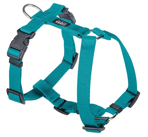 Chaba Guard Hundegeschirr für kleine Hunde mit Kontrolle, Anti-Zug & Würgen, Einstellbar, Bequem und Leicht, Classic Step-in Brustgeschirr, Dog Harness, Größe S, MEERES Chaba Guard Hundegeschirr für kleine Hunde mit Kontrolle, Anti-Zug & Würgen, Einstellbar, Bequem und Leicht, Classic Step-in Brustgeschirr, Dog Harness, Größe S, MEERES von Chaba