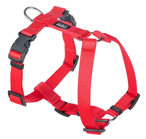 Chaba Guard Hundegeschirr für kleine Hunde mit Kontrolle, Anti-Zug & Würgen, Einstellbar, Bequem und Leicht, Classic Step-in Brustgeschirr, Dog Harness, Größe S, ROT Chaba Guard Hundegeschirr für kleine Hunde mit Kontrolle, Anti-Zug & Würgen, Einstellbar, Bequem und Leicht, Classic Step-in Brustgeschirr, Dog Harness, Größe S, ROT von Chaba