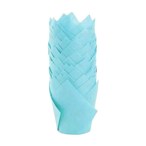 200 Stück Muffinförmchen Papier Muffin Förmchen Cupcake-Förmchen, Cupcake Förmchen Zum Backen, Fettdichte Tulpen Muffinform, Muffins Papierförmchen Für Hochzeiten, Geburtstage, Partys von Chaies