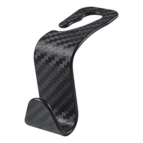 Chaies 4 Stücke Auto Lagerung Haken, Auto Kunststoff Haken Rücksitz Kopfstütze Haken Aufbewahrungshaken Für Autositz Autositz Rücksitzhaken Kopfstütze Kleiderbügel Handtaschenhalter Taschenhaken von Chaies