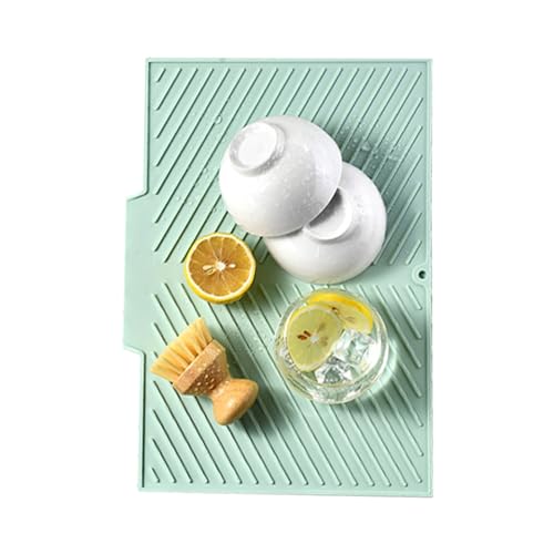 Chaies Abtropfmatte für die Küche – Abtropfmatte für Schüsseln | 38 x 25 cm Silikonmatte für heiße Schüsseln in der Küche, zum Trocknen von , Obst, Essstäbchen, Löffeln Chaies Abtropfmatte für die Küche – Abtropfmatte für Schüsseln | 38 x 25 cm Silikonmatte für heiße Schüsseln in der Küche, zum Trocknen von , Obst, Essstäbchen, Löffeln von Chaies