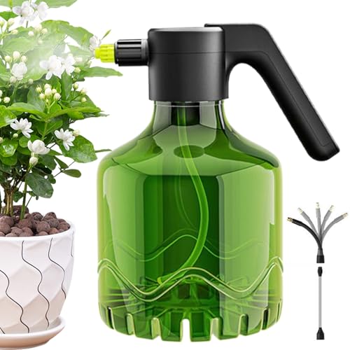 Chaies Aufladbarer Sprüher 2000 ml | Tragbare Gartenspritze - USB-aufladbarer Sprüher für Rasen Autowaschen Tierpflege Terrasse Gewächshaus Outdoor-Pflanzen Unkrautjäckung von Chaies