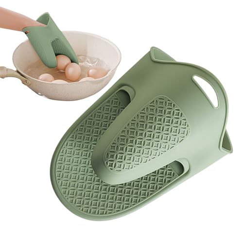 Chaies Backofenhandschuhe Für Die Küche - Silicone Kochhandschuhe | rutschfeste wasserdichte Hitzebeständige Griffhandschuhe Für Haushalt Kochen Backen Grill Camping von Chaies