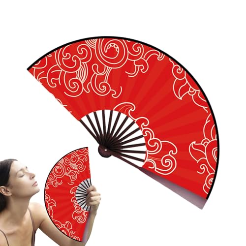 Chaies Chinesischer faltbarer Handventilator, faltbarer Handventilator | dekorative Faltventilatoren, Kühlwerkzeuge bei heißem Wetter, Cosplay-Performance-Zubehör für die Party Chaies Chinesischer faltbarer Handventilator, faltbarer Handventilator | dekorative Faltventilatoren, Kühlwerkzeuge bei heißem Wetter, Cosplay-Performance-Zubehör für die Party von Chaies