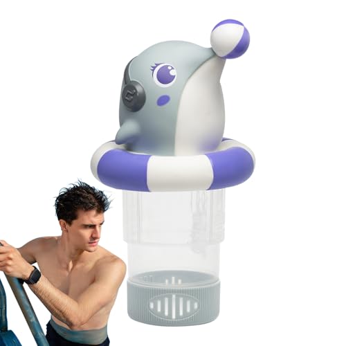 Chaies Delfin Pool Chlor-Schwimmer - Chlor Dispenser Design Tabletten Halter - Vielfältiger Chlorgeber Für Und Spa Chaies Delfin Pool Chlor-Schwimmer - Chlor Dispenser Design Tabletten Halter - Vielfältiger Chlorgeber Für Und Spa von Chaies