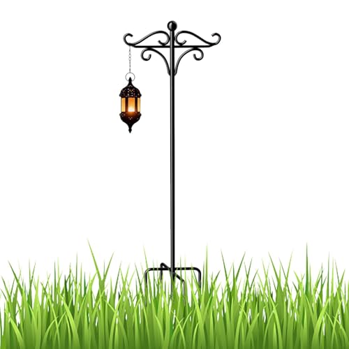 Chaies Gartenhaken für Vogelfutterhäuschen, Schäferdoppel, Doppelhaken für Vogelfutterhäuschen, Hirtenfutterstation mit Haken, verstellbarer Haken aus robustem Eisen mit 5-facher Basis Chaies Gartenhaken für Vogelfutterhäuschen, Schäferdoppel, Doppelhaken für Vogelfutterhäuschen, Hirtenfutterstation mit Haken, verstellbarer Haken aus robustem Eisen mit 5-facher Basis von Chaies