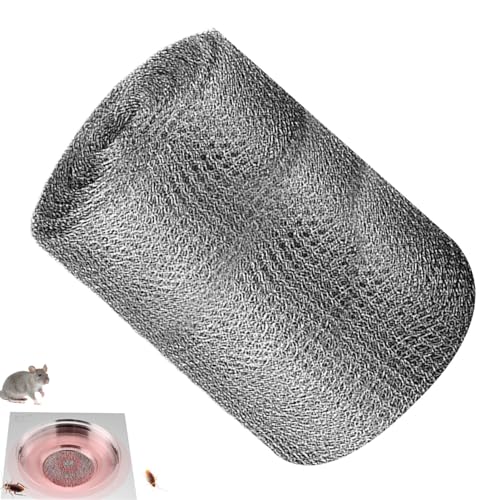 Chaies Gartennetz aus Edelstahl, Maschenrolle aus Edelstahl | doppellagiges Metallgitter | Metallgeflecht mit Löchern, Gartenzubehör aus Netzgewebe Chaies Gartennetz aus Edelstahl, Maschenrolle aus Edelstahl | doppellagiges Metallgitter | Metallgeflecht mit Löchern, Gartenzubehör aus Netzgewebe von Chaies