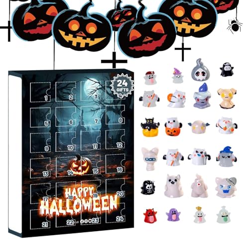 Chaies Geisterschmuck | Halloween Geister Deko - Halloween Countdown Kalender Spielzeug Geschenk Zimmerdeko Für Erwachsene Jugendliche Mädchen Wohnheim Wohnzimmer Nachttisch Chaies Geisterschmuck | Halloween Geister Deko - Halloween Countdown Kalender Spielzeug Geschenk Zimmerdeko Für Erwachsene Jugendliche Mädchen Wohnheim Wohnzimmer Nachttisch von Chaies