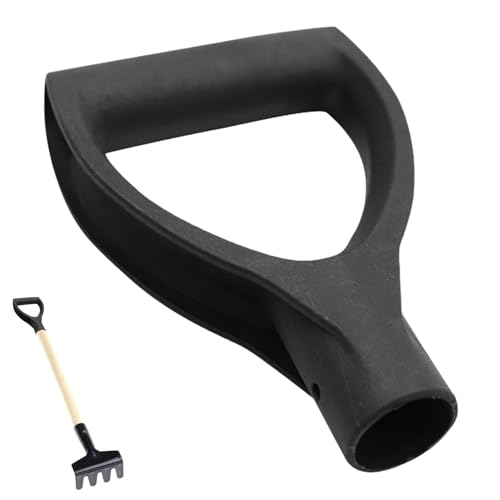 Chaies Griff für Schaufel in D-Form | Griff in D-Form für Schneeschaufel, tragbarer Ersatz-Schneeschieber, D-Griff zum Graben von Harking-Werkzeugen Chaies Griff für Schaufel in D-Form | Griff in D-Form für Schneeschaufel, tragbarer Ersatz-Schneeschieber, D-Griff zum Graben von Harking-Werkzeugen von Chaies