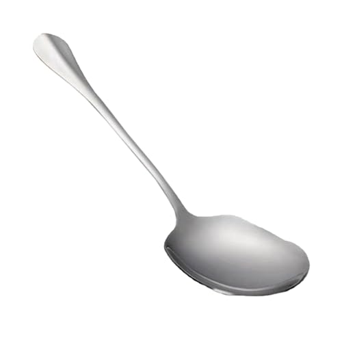 Chaies Große Servierlöffel, Servierlöffel groß | Großer Reislöffel aus Edelstahl - Ergonomischer Servierlöffel aus Metall, Küchenbesteck, Servierutensilien von Chaies