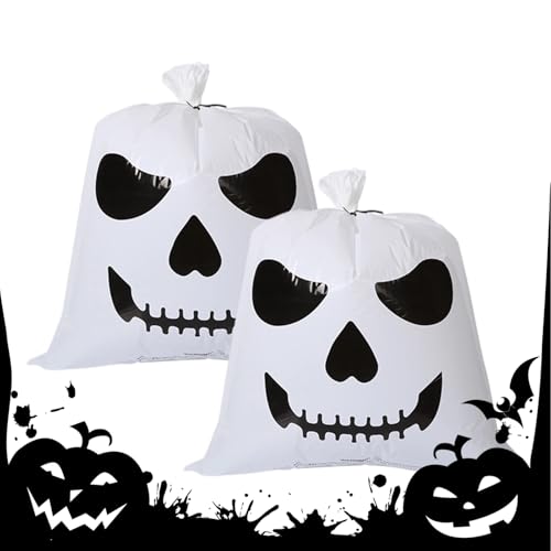 Chaies Halloween Müllsäcke - Dekorative Abfallbeutel Für Garten | Halloween Müllbeutel Großes Volumen Festtagsdeko Für Rasen Garten Außenbereich Terrasse Chaies Halloween Müllsäcke - Dekorative Abfallbeutel Für Garten | Halloween Müllbeutel Großes Volumen Festtagsdeko Für Rasen Garten Außenbereich Terrasse von Chaies
