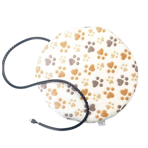 Chaies Heizbett für Katzen, Heizmatte für Haustiere – elektrisches Heizkissen für Haustiere | Weiches und tragbares Heizkissen für Hunde, Heizkissen Chaies Heizbett für Katzen, Heizmatte für Haustiere – elektrisches Heizkissen für Haustiere | Weiches und tragbares Heizkissen für Hunde, Heizkissen von Chaies