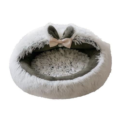 Chaies Höhle für Katzen | Halbfeste Höhle für Katzen und Hunde, Winterhaus, weich und rutschfest, für Welpen, Schlafplatz für Innenbereich, Wohnung, Wohnzimmer, Balkon Chaies Höhle für Katzen | Halbfeste Höhle für Katzen und Hunde, Winterhaus, weich und rutschfest, für Welpen, Schlafplatz für Innenbereich, Wohnung, Wohnzimmer, Balkon von Chaies