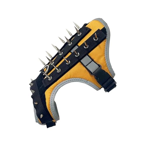 Chaies Hundeweste Mit Stacheln - Reflektierende Sicherheitsweste Für Tiere - Verstellbarer Outdoor Schutz Coyote Vest Mit Stacheln Zum Schutz Von Haustieren Vor Greifvögeln Und Tierangriffen Chaies Hundeweste Mit Stacheln - Reflektierende Sicherheitsweste Für Tiere - Verstellbarer Outdoor Schutz Coyote Vest Mit Stacheln Zum Schutz Von Haustieren Vor Greifvögeln Und Tierangriffen von Chaies