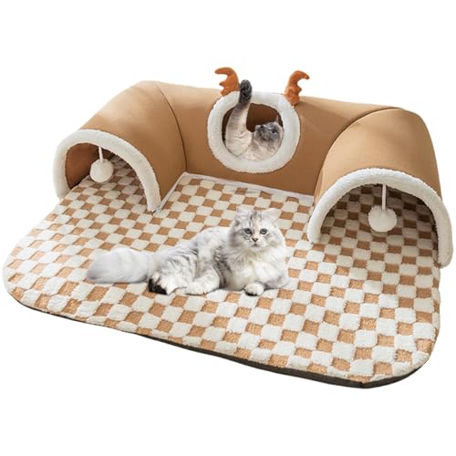 Chaies Katzentunnel,Katzenspiel Tunnel - Warmes Zelt Spielzeug Für Haustiere Katze Hund Draußen Outdoor Wand- Und Eckbereich Chaies Katzentunnel,Katzenspiel Tunnel - Warmes Zelt Spielzeug Für Haustiere Katze Hund Draußen Outdoor Wand- Und Eckbereich von Chaies
