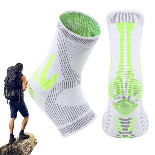 Chaies Kompressionsmanschette für Knöchel, Kompressionsmanschette für Knöchel, atmungsaktiver Knöchelschutz für Knöchelkompression, elastische Knöchelstütze von Chaies