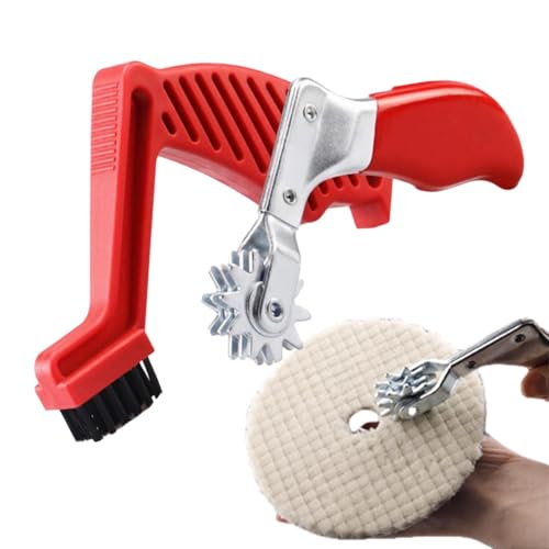 Chaies Konditionierungsbürste für Schaumstoffpads, Konditionierungsbürste für Pads – Reinigungswerkzeug für Polierpad aus Wolle, professionelles Reinigungswerkzeug Chaies Konditionierungsbürste für Schaumstoffpads, Konditionierungsbürste für Pads – Reinigungswerkzeug für Polierpad aus Wolle, professionelles Reinigungswerkzeug von Chaies