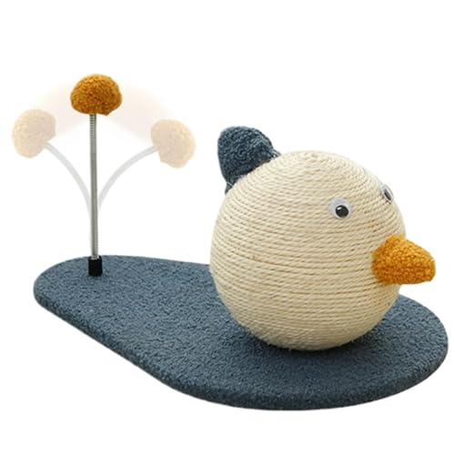 Chaies Kratzbaum für Katzen aus Sisal, Kratzspielzeug für Katzen, Kratzbrett aus Sisal für Katzen – interaktives Kratzspielzeug, verschleißfest, Design in Form einer Ente für die Übung Chaies Kratzbaum für Katzen aus Sisal, Kratzspielzeug für Katzen, Kratzbrett aus Sisal für Katzen – interaktives Kratzspielzeug, verschleißfest, Design in Form einer Ente für die Übung von Chaies