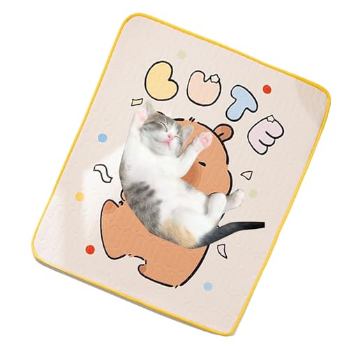 Chaies Kühlmatte Für Katzen Im Innenbereich,Bequeme Schlafdecke Für Hunde Und Welpen | Kühlkissen Für Hunde,Für Innenbereich Außenbereich Transportbox Hundezwinger Bett Boden Sofa Auto Chaies Kühlmatte Für Katzen Im Innenbereich,Bequeme Schlafdecke Für Hunde Und Welpen | Kühlkissen Für Hunde,Für Innenbereich Außenbereich Transportbox Hundezwinger Bett Boden Sofa Auto von Chaies