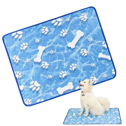 Chaies Kühlmatte für Hunde | selbstkühlende Matte für Hunde, tragbar, rutschfest, atmungsaktiv, für Reisen, Auto, Camping Chaies Kühlmatte für Hunde | selbstkühlende Matte für Hunde, tragbar, rutschfest, atmungsaktiv, für Reisen, Auto, Camping von Chaies