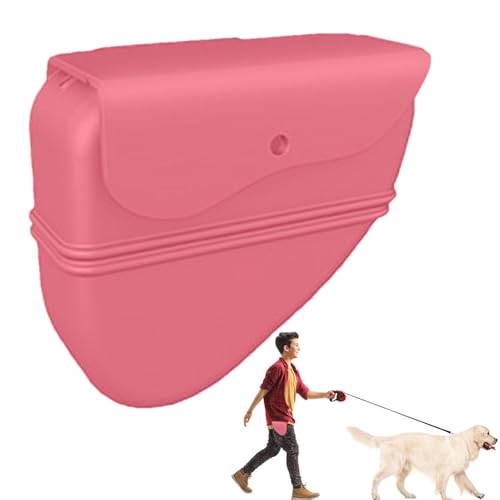 Chaies Leckerli-Tasche für Haustiere, Leckerlibeutel aus Silikon für Hunde, Hüfttasche aus Silikon – Hundetraining mit Gürtelclip für Snacks von Chaies