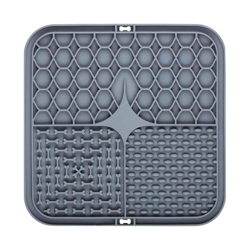 Chaies Leckmatte für Hunde, Leckmatte für Hunde | Leckkissen aus Silikon für Haustiere | Futtermatte für Haustiere zur Verlangsamung der Fütterung, von Chaies