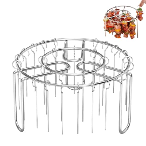 Chaies Ofenrost – Grillspieße Edelstahl für Fritteuse – Kochspieße antihaftbeschichtet wiederverwendbar rostfrei Edelstahl für Mais von Chaies