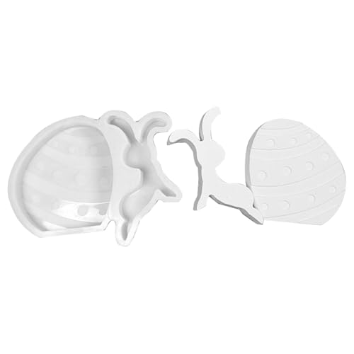 Chaies Osterhasen-Gussform aus Silikon für Ostern - Osterhasen Silikonform Kerzenform für Ostern | Frühlingsferien Ornament Form für Anfänger von Chaies