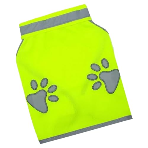 Chaies Reflektierende Weste für Hunde, reflektierende Weste für Hunde, fluoreszierende Weste für Haustiere, Sicherheitsweste für Hunde, hält Hunde sichtbar mit einer Sicherheitsweste für von Chaies