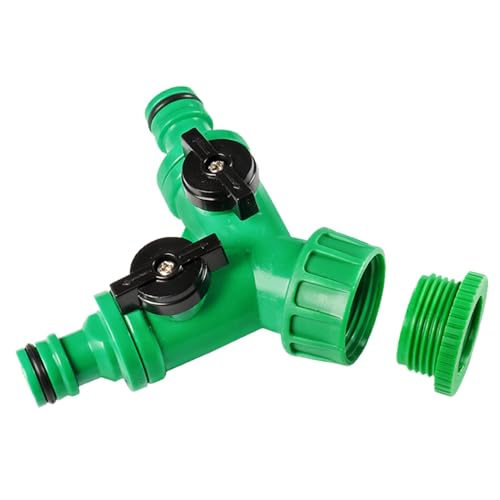 Chaies Schlauchverteiler, Gartenschlauchverteiler | Schlauchverteiler für Wasserhahn, robuster Wasserhahnteiler – Schlauchventil-Verteiler, Wasserhahn-Adapter für Schlauchhahn, Wasserhahn-Adapter von Chaies