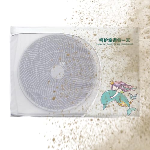 Chaies Schutzhülle für Klimaanlage, für den Außenbereich, dick und wasserdicht, für den Außenbereich, Klimaanlage, mit Netz für Wärmeableitung, alle Jahreszeiten Chaies Schutzhülle für Klimaanlage, für den Außenbereich, dick und wasserdicht, für den Außenbereich, Klimaanlage, mit Netz für Wärmeableitung, alle Jahreszeiten von Chaies