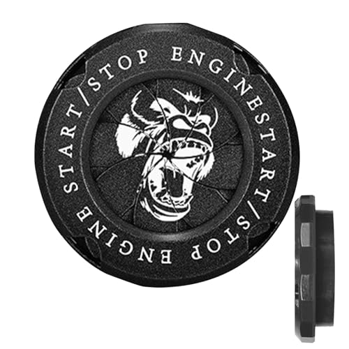 Chaies Startknopfabdeckung, Startknopfabdeckung | Motorstartknopf-Schutzabdeckung aus Zinklegierung – Autoinnenzubehör Chaies Startknopfabdeckung, Startknopfabdeckung | Motorstartknopf-Schutzabdeckung aus Zinklegierung – Autoinnenzubehör von Chaies