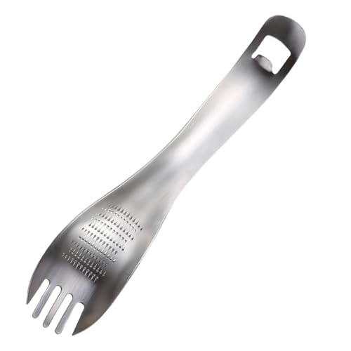 Chaies Vielseitiger Mahllöffel, Ingwerreibewerkzeug, Mahllöffel, Knoblauchpresse aus Metall | Eiertrenner für Nudel-Server, Küchengeräte, Reibe für Knoblauch Chaies Vielseitiger Mahllöffel, Ingwerreibewerkzeug, Mahllöffel, Knoblauchpresse aus Metall | Eiertrenner für Nudel-Server, Küchengeräte, Reibe für Knoblauch von Chaies