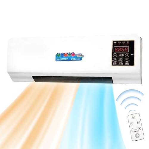 Chaies Wand Zentrifugallüfter - Intelligenter Zentrifugallüfter Mit Heizfunktion,Energiesparendes Elektrisches Heizgerät Leise Haushaltsgeräte Für Zuhause Studierzimmer Wohnheim Schlafzimmer Chaies Wand Zentrifugallüfter - Intelligenter Zentrifugallüfter Mit Heizfunktion,Energiesparendes Elektrisches Heizgerät Leise Haushaltsgeräte Für Zuhause Studierzimmer Wohnheim Schlafzimmer von Chaies