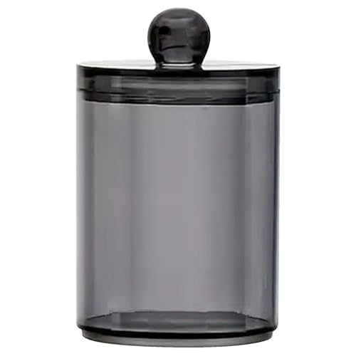 Chaies Wattestäbchenhalter, Wattestäbchenbehälter | Wattestäbchenbox schwarz | Transparenter Wattestäbchenhalter Spender | Moderner Badezimmer Organizer zur Aufbewahrung von Waschtisch auf von Chaies