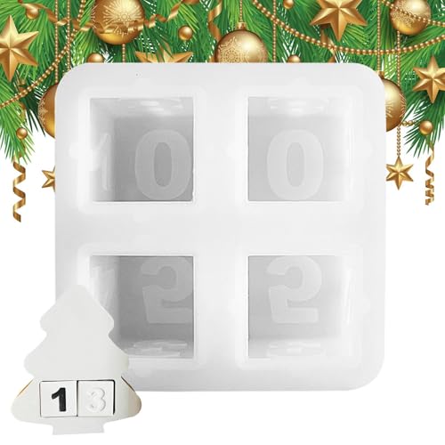 Chaies Weihnachtsbaum Silikonform, Weihnachtsbaum Silikonform Antihaft-Formen für Weihnachtsbaum | 2D Antihaft-Formen aus Silikon für Weihnachtsbaum | 2d Weihnachtsbaum Silikonform von Chaies
