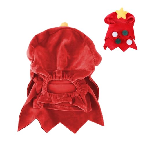 Chaies Weihnachtskostüm für Hunde, warme Weihnachtskleidung für Hunde und Katzen, warme Kleidung für Haustiere, hautfreundlich, Winteroutfit für von Chaies