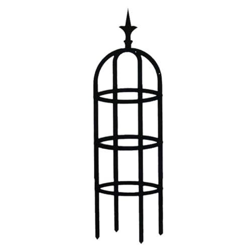 Rosensäule Metall Stabil Wetterfest Garten Rankgitter Rankhilfe Ranksäule Metallsäule Gartensäule Tomatenkäfig Pflanzenstütze Obelisk Klettergerüst Spalier Rankgitter Kletterhilfe Für , Geißblat von Chaies