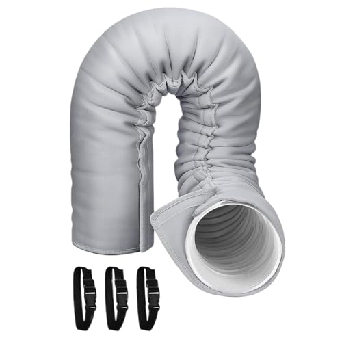 Schutzhülle für Klimaanlagenschlauch, 150 x 53 cm, Abdeckung für Klimaanlagenrohre, Abwasserschlauch für tragbare Klimaanlagen, isolierter AC-Deckel von Chaies