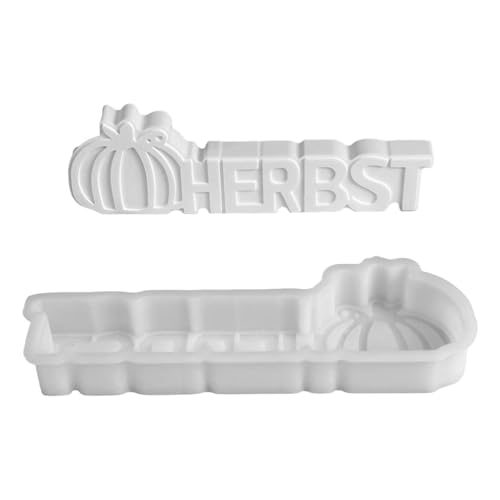 Silikonform Herbst Kürbis Igel Für Kerzen, Seife, Gips & Harz Leicht Entfernbar Antihaft Beschichtung Gipsform Ideal Für Herbstdekoration, Thanksgiving Bastelprojekte Verschiedene Größen 18-20cm von Chaies