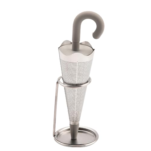Teefilter Teesieb Teeei Aus 304 Edelstahl, Teefilter Teesieb Regenschirmform Silikon-Tee-Aufguss In Lebensmittelqualität Spaß Und Kreative Loseblatt-Teefilter Mit Feinem Netz Für Teetassen, Tassen Teefilter Teesieb Teeei Aus 304 Edelstahl, Teefilter Teesieb Regenschirmform Silikon-Tee-Aufguss In Lebensmittelqualität Spaß Und Kreative Loseblatt-Teefilter Mit Feinem Netz Für Teetassen, Tassen von Chaies