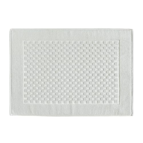 Chakra Floss Ecru Fußtuch 50 x 70 cm – weiches und stilvolles Design | Ozean von Chakra